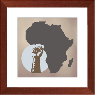 “Rooted In Power” Wall Art (12x12)