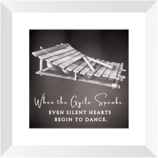 When The Gyile Speaks.... (12x12 Wall Art)