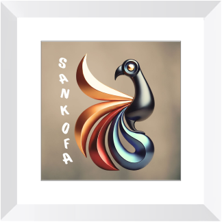 Sankofa – Return To Your Roots (12x12 Wall Art)