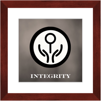 Integrity - Adin Accents Work Ethic Wall Art