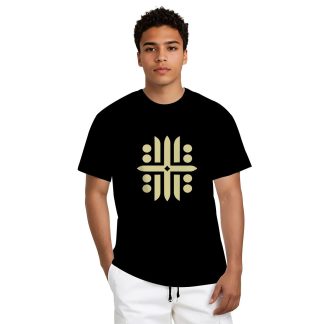 Excellence Minimal Unisex Tee (Black/Yellow)