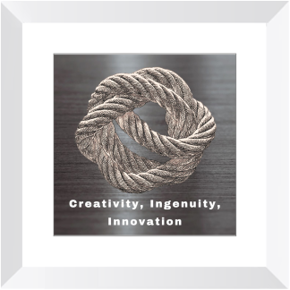 Nyansapo – Wisdom Knot (12x12 Wall Art)