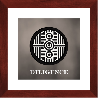 Diligence – Adin Accents Work Ethic Wall Art