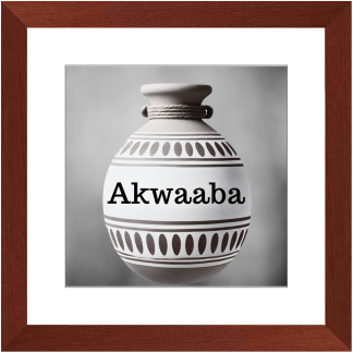 Akwaaba – The Welcome Pot (12x12 Wall Art)
